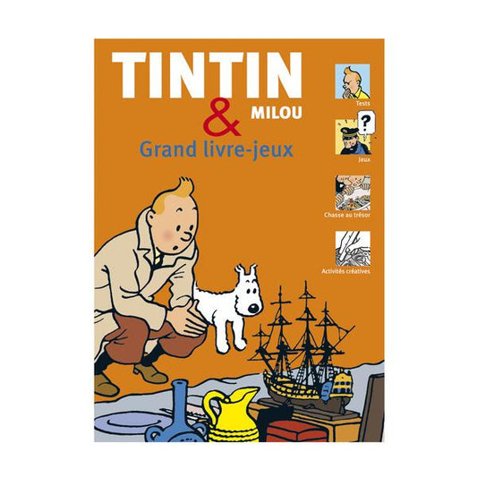 Tintin & Milou - Grand livre-jeux