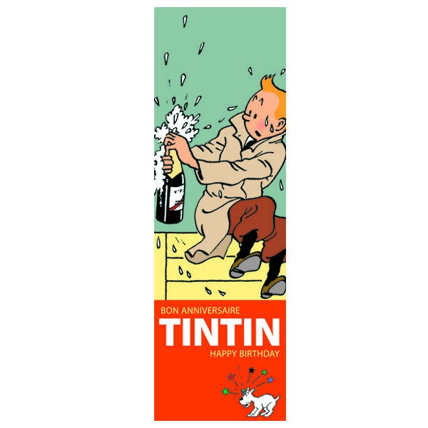 Tintin birthday calendar