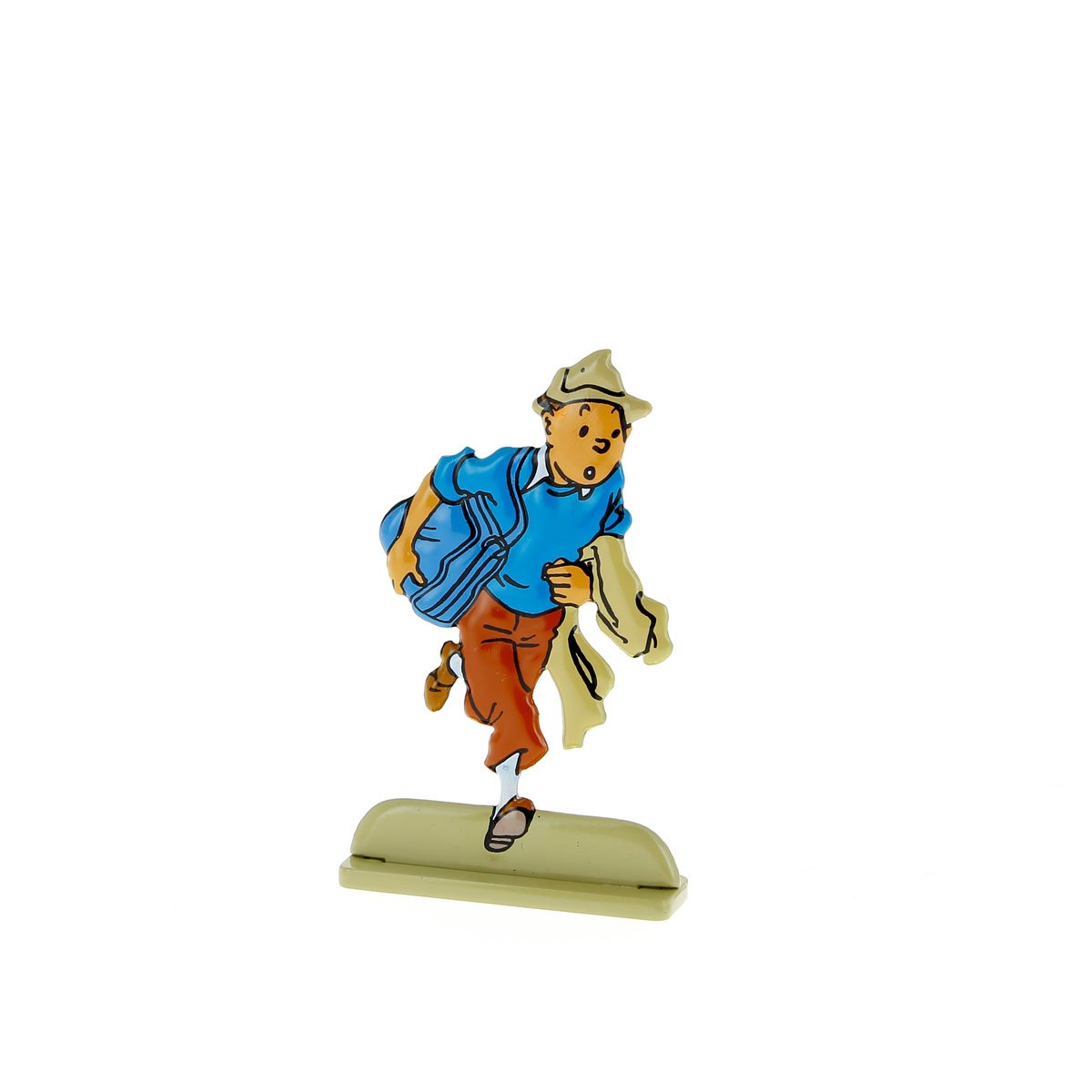 Tintin escaping