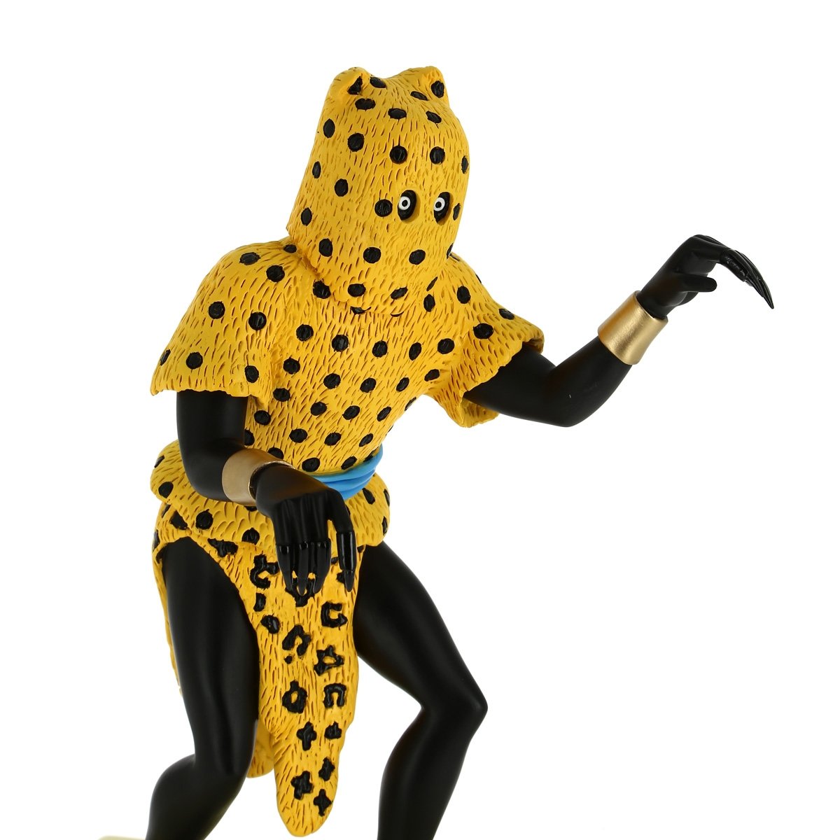 Leopard-man resin statue "Musée Imaginaire" collection