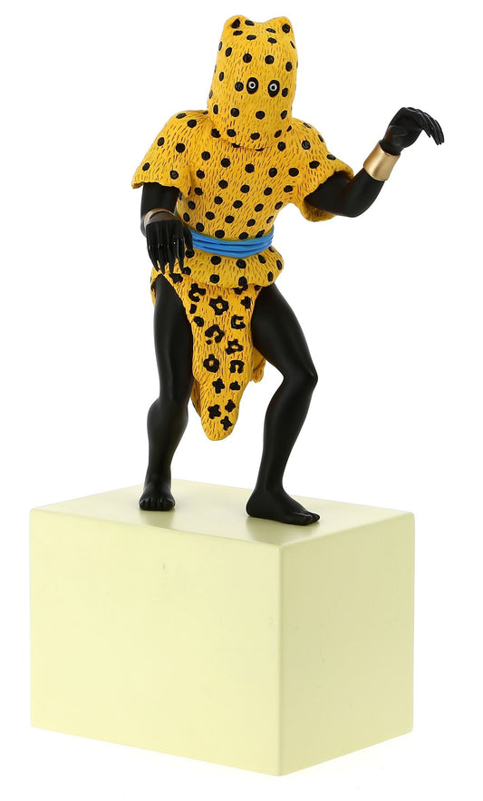 Leopard-man resin statue "Musée Imaginaire" collection