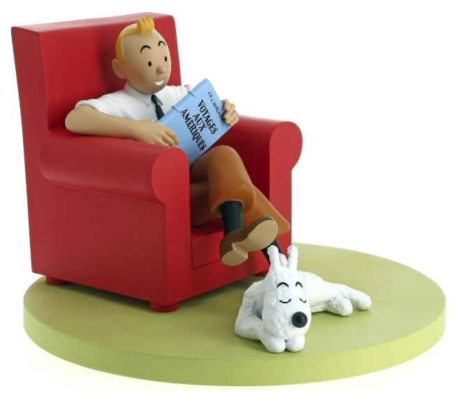 Tintin Red Armchair