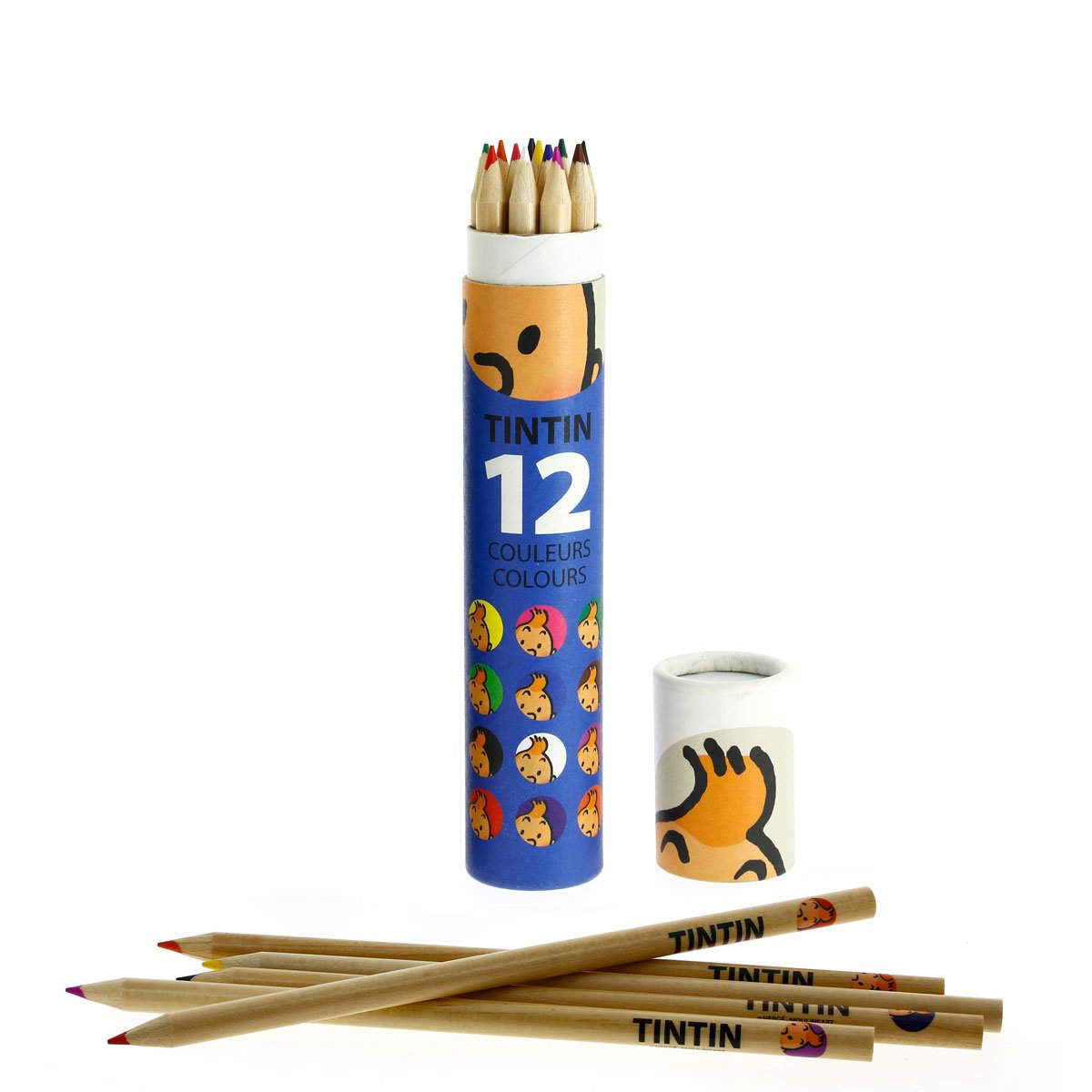 Tintin colouring pencils