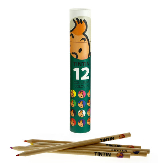 Tintin colouring pencils