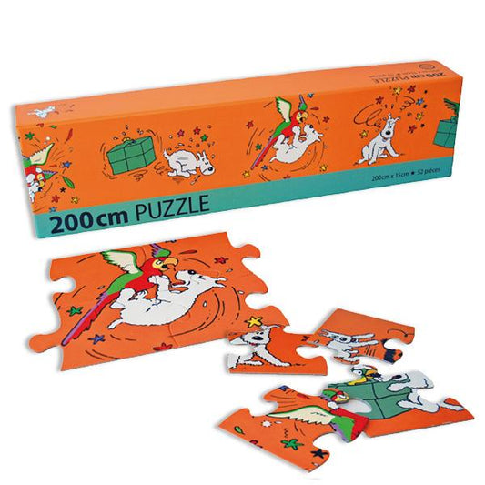 Puzzle Milou et perroquet