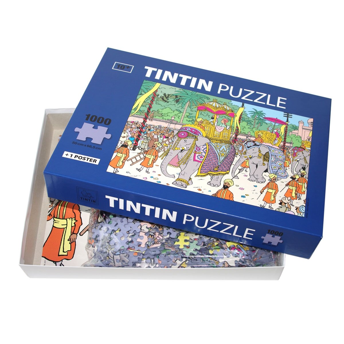 1000 pcs puzzle - Elephant Parade Puzzle and poster