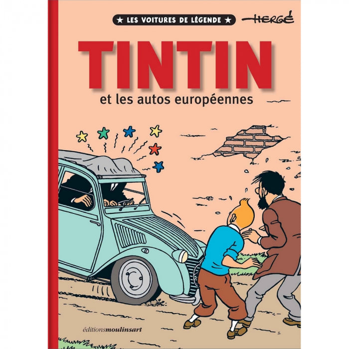 Tintin et les autos Européennes