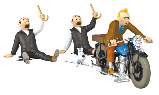 Vehicle: Resin Tintin's motorbike