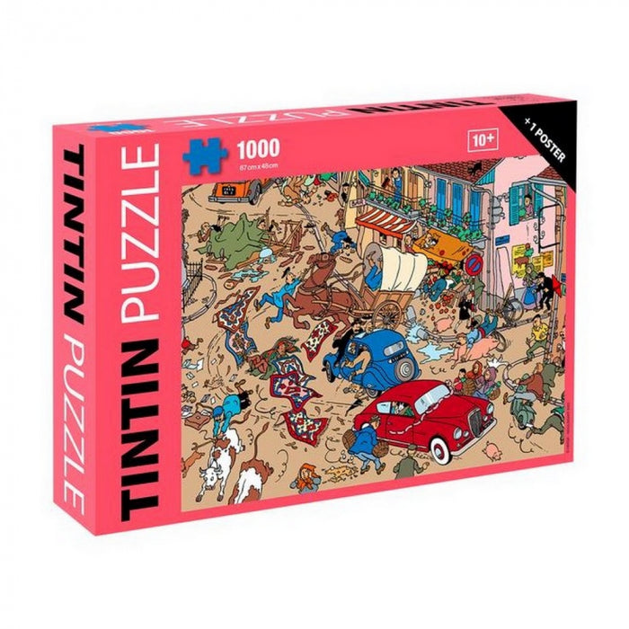 Puzzle Accident on the square