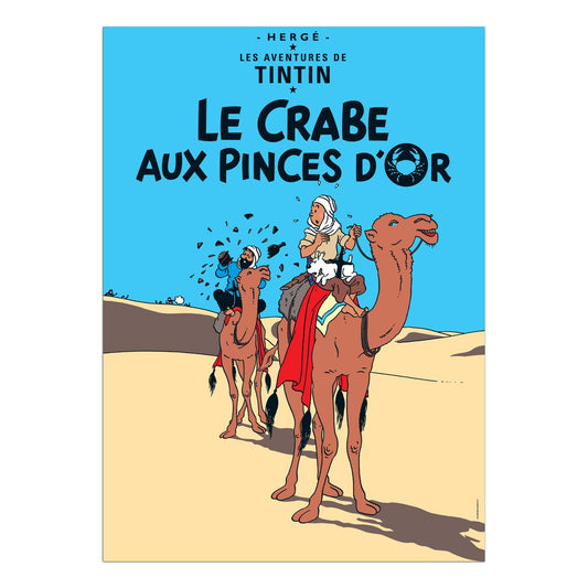 Crab Tintin poster