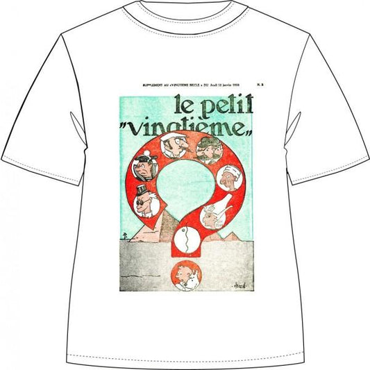 T-shirt Le Petit Vingtième Question Mark