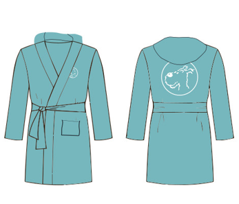 6-8 years Child Bathrobe