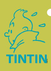 Tintin plastic folder - Tintin portrait