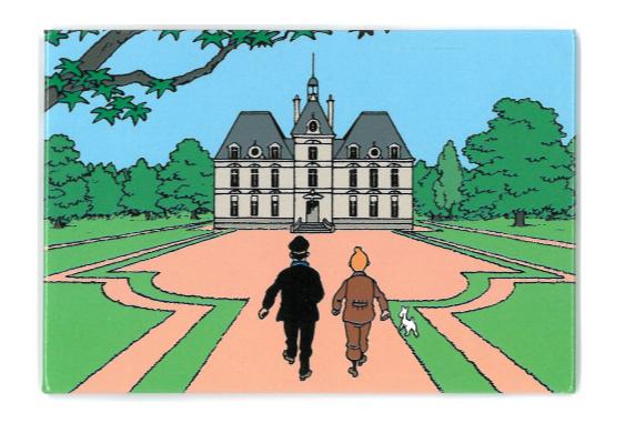Tintin Marlinspike Hall magnet