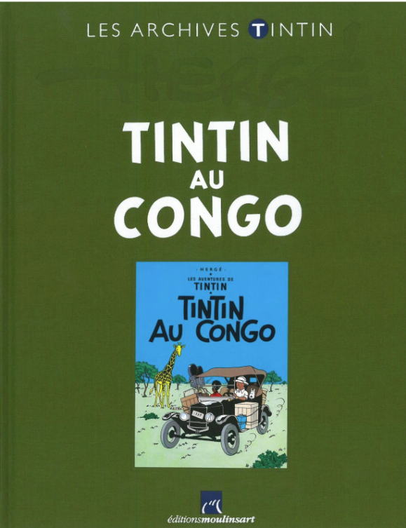 Book Archives Tintin: Au Congo