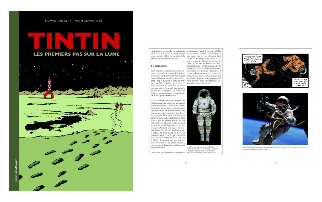 Tintin - Les premiers pas sur la lune