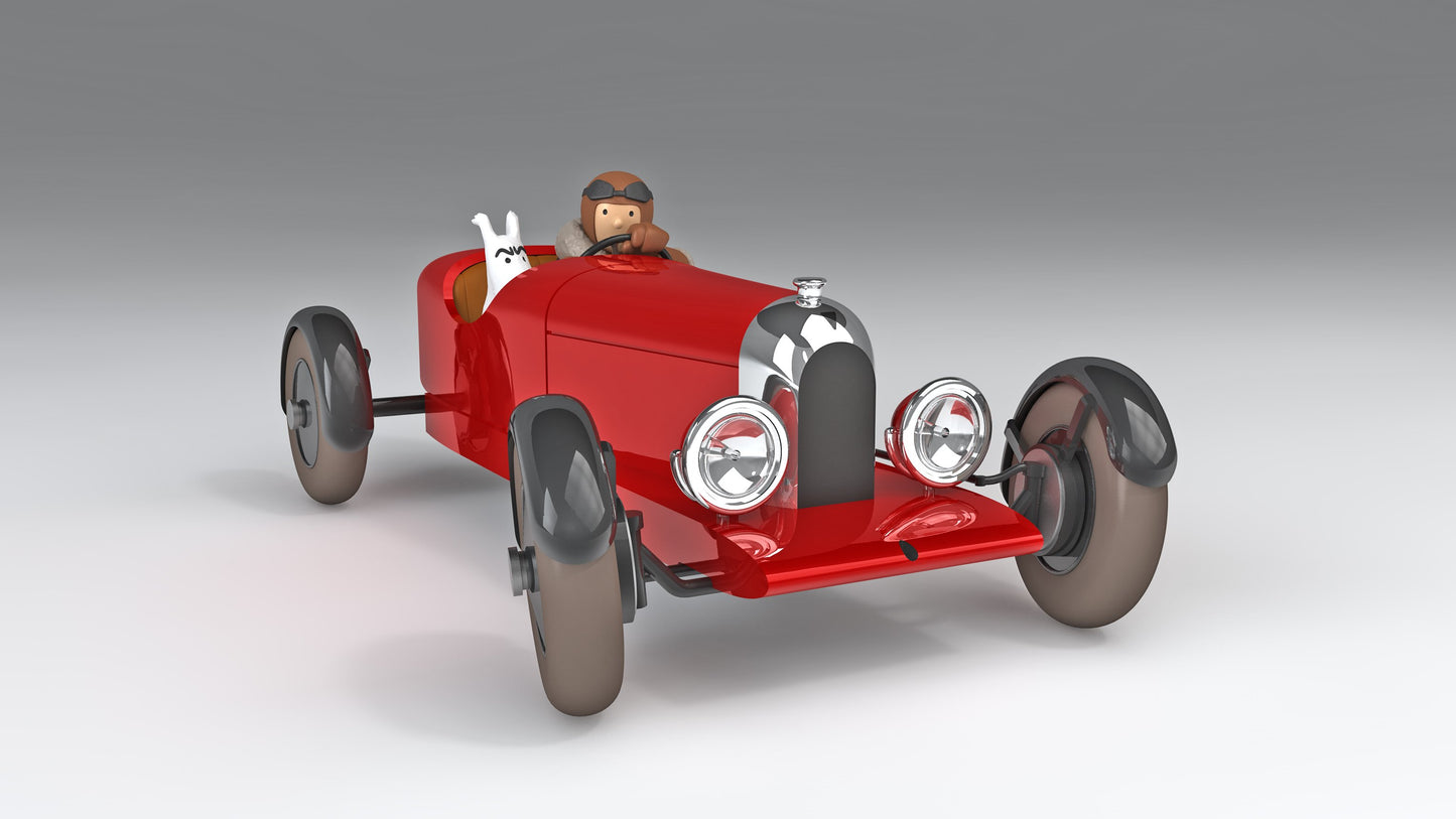 Vehicle: Resin Red Amilcar
