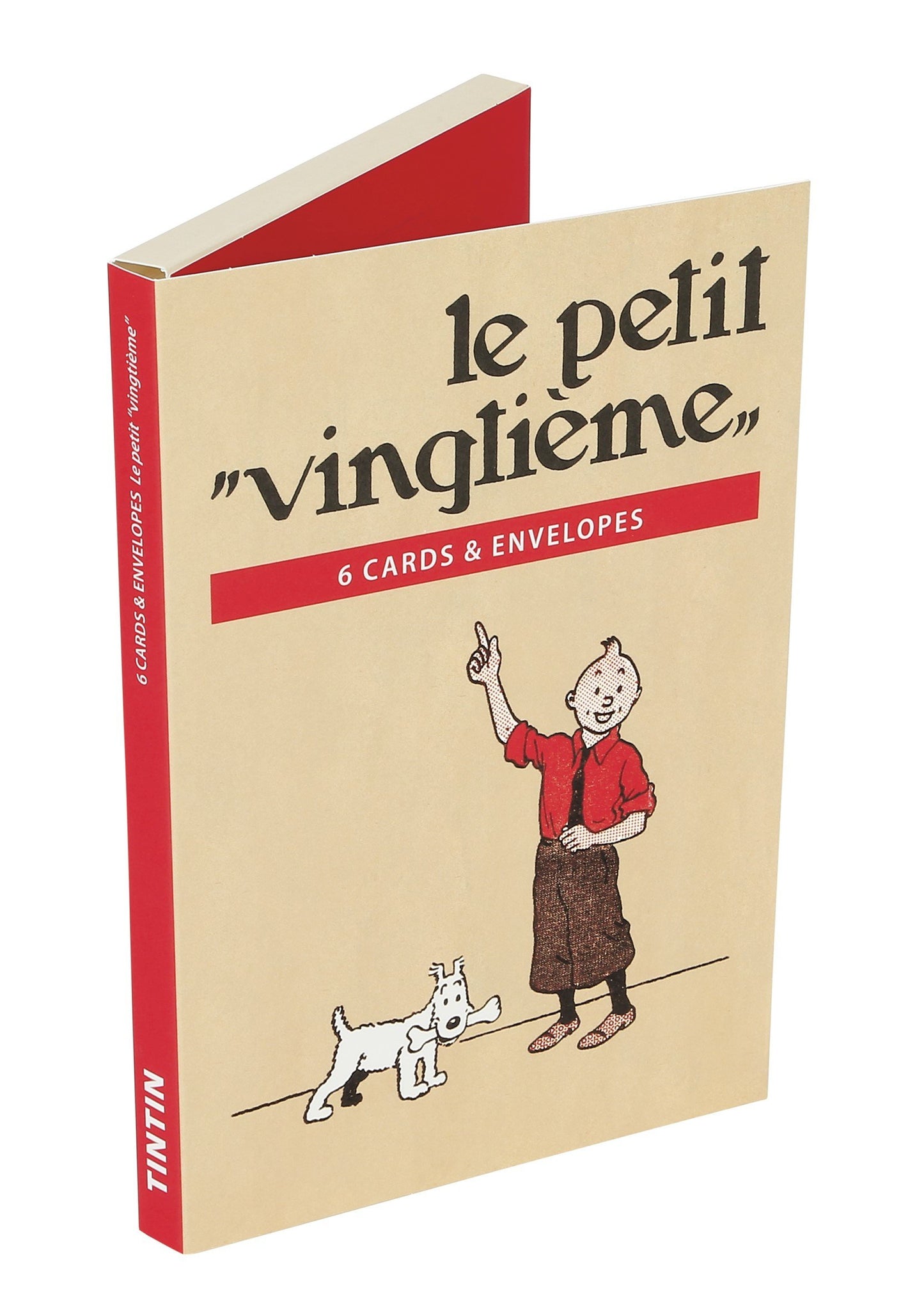 Set of 6 postcards - Le Petit Vingtieme + Envelopes