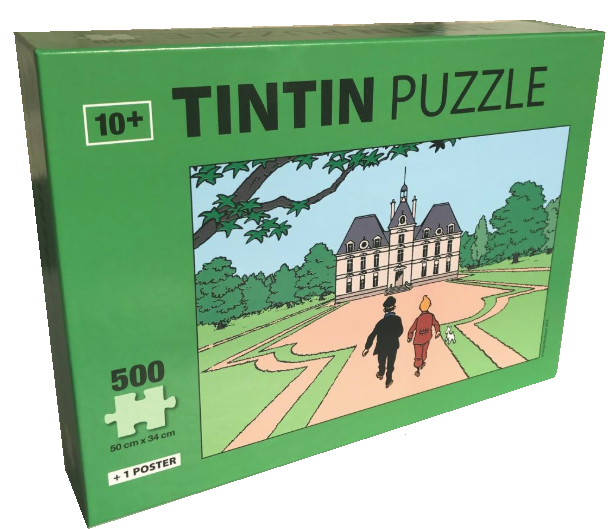 Puzzle Tintin – Moulinsart Puzzle avec poster